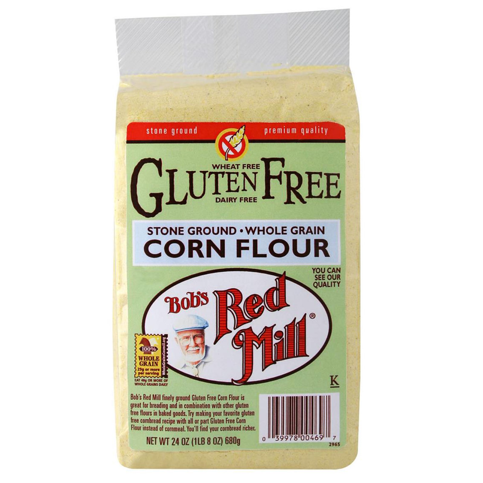 Bob's Red Mill Gluten Free Corn Flour 4/24oz - Mill Creek ...